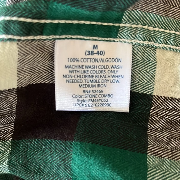 Faded Glory button-down flannel - Picture 13 of 13